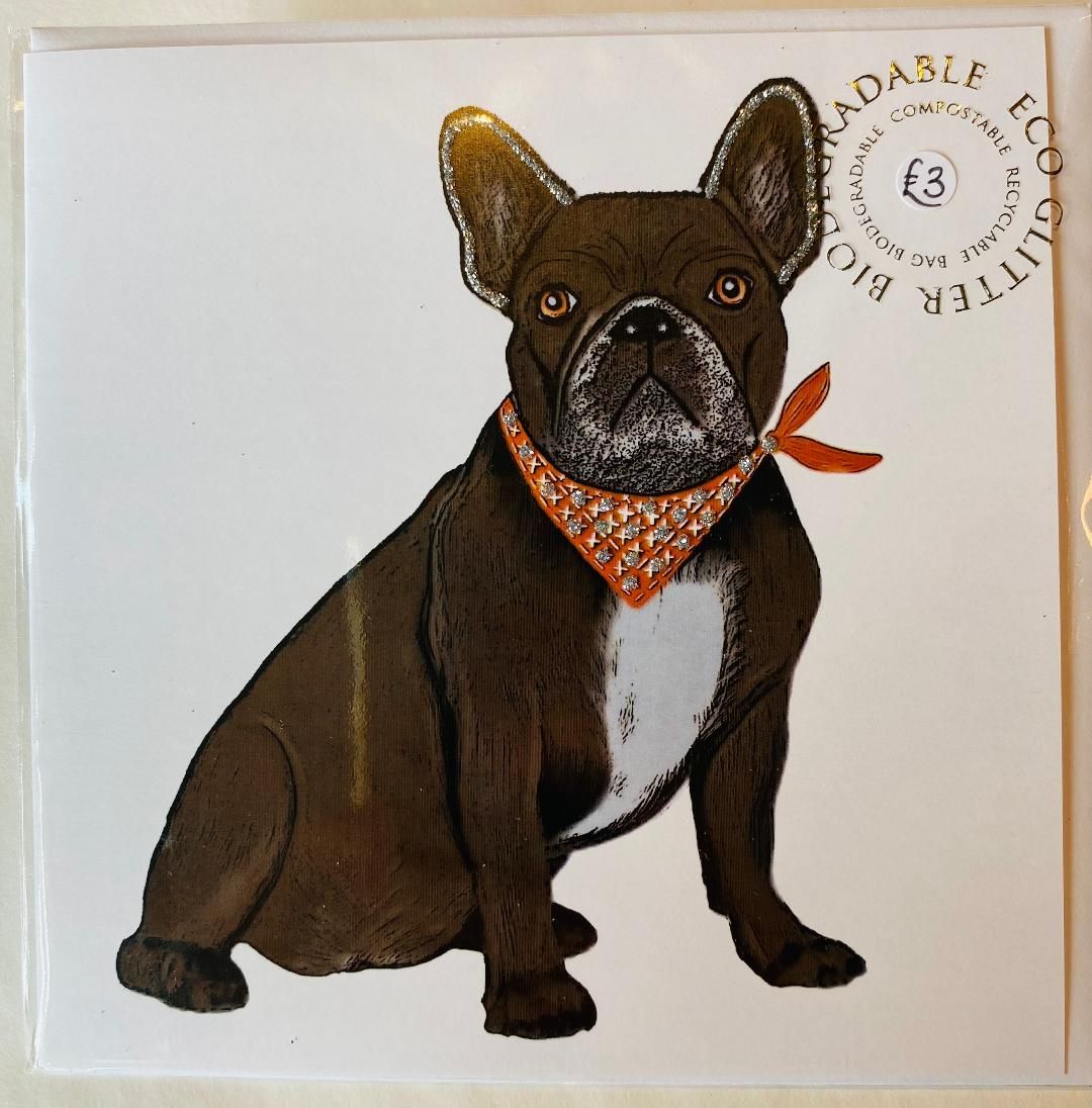 Eco 'French Bulldog' Card