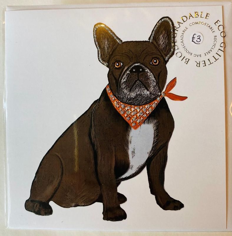 Eco 'French Bulldog' Card