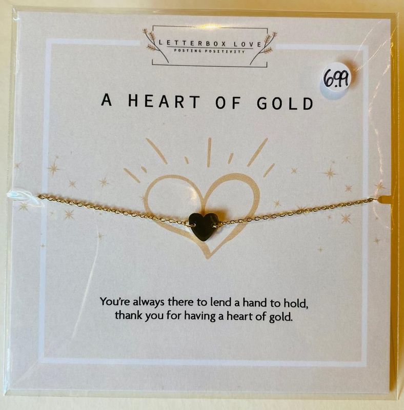 'A Heart Of Gold' Bracelet