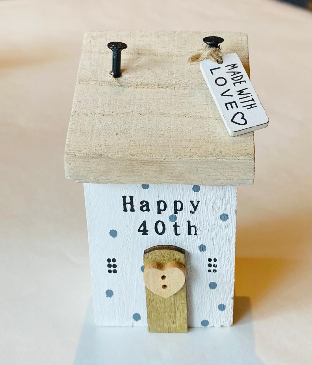 'Happy 40th' House Block