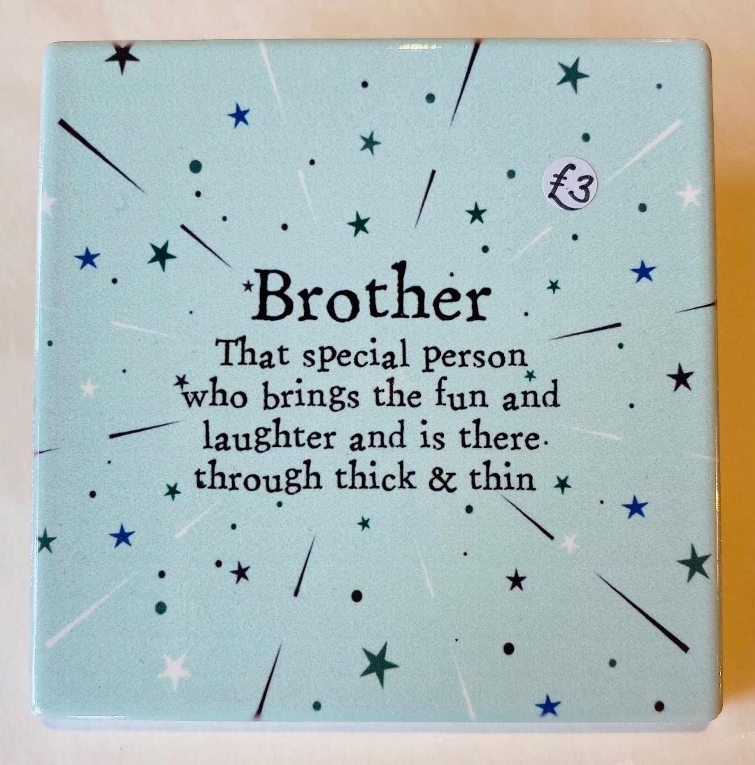 'Brother' Coaster