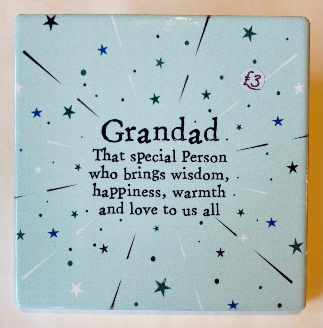 'Grandad' Coaster