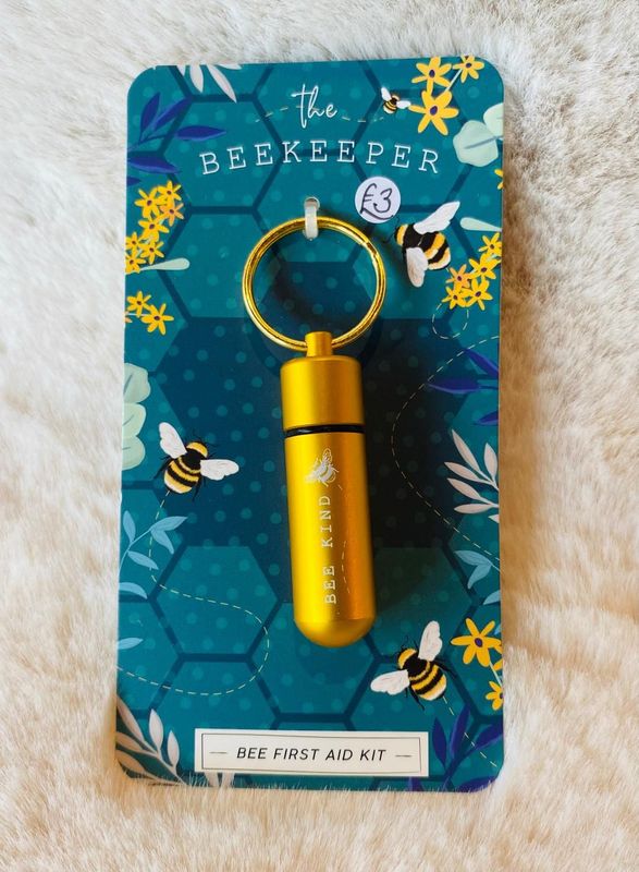 'Bee First Aid Kit' Keyring