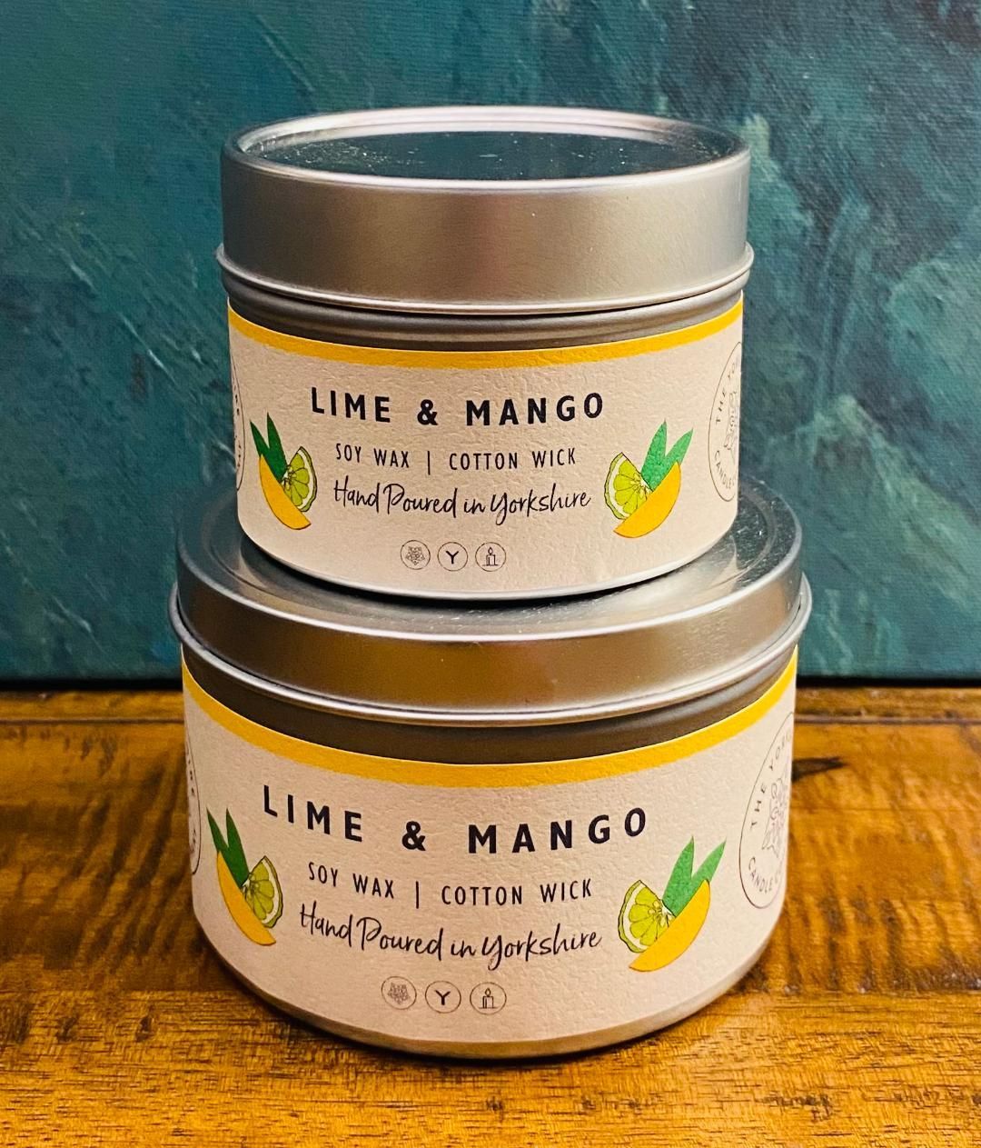 'Lime & Mango' Small Tin Candle
