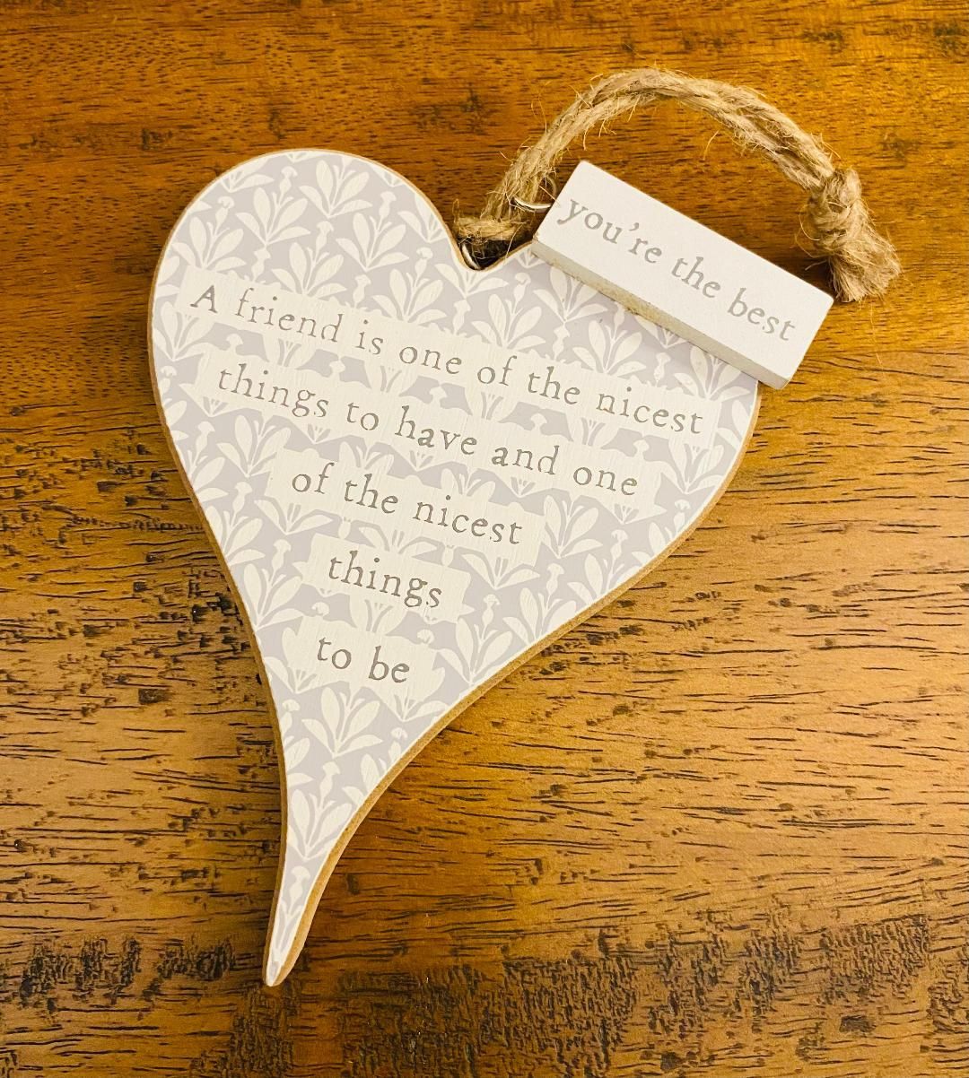 'Nicest Things' Heart