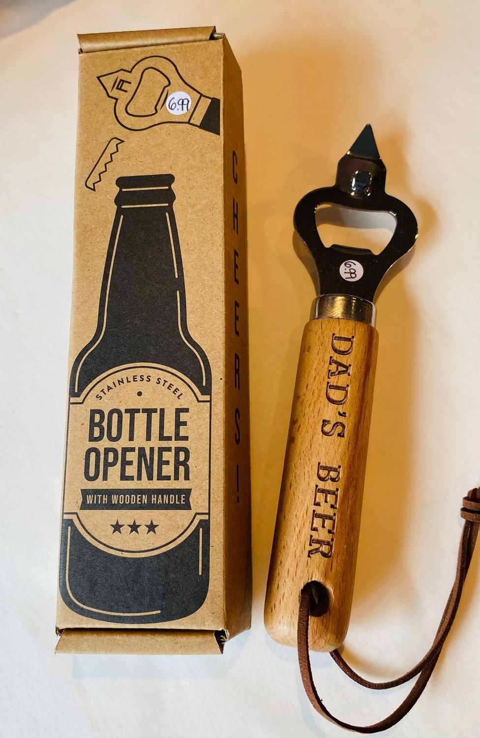 'Dad's Beer' Bottle Opener