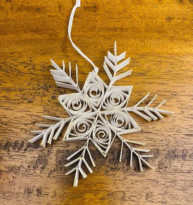 Small 'Paper Snowflake' Decoration