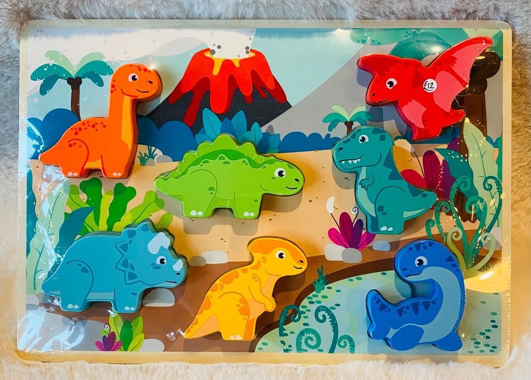 'Dinosaurs' Wooden Puzzle