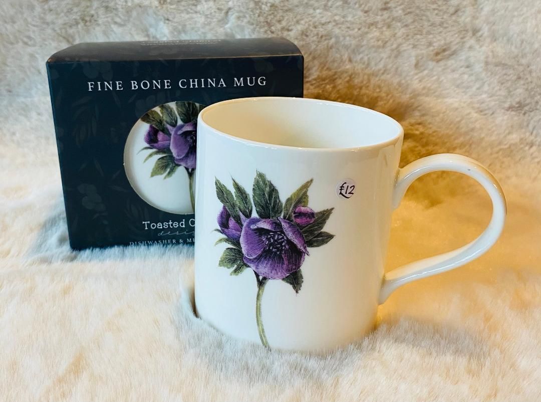 'Hellebore' China Mug