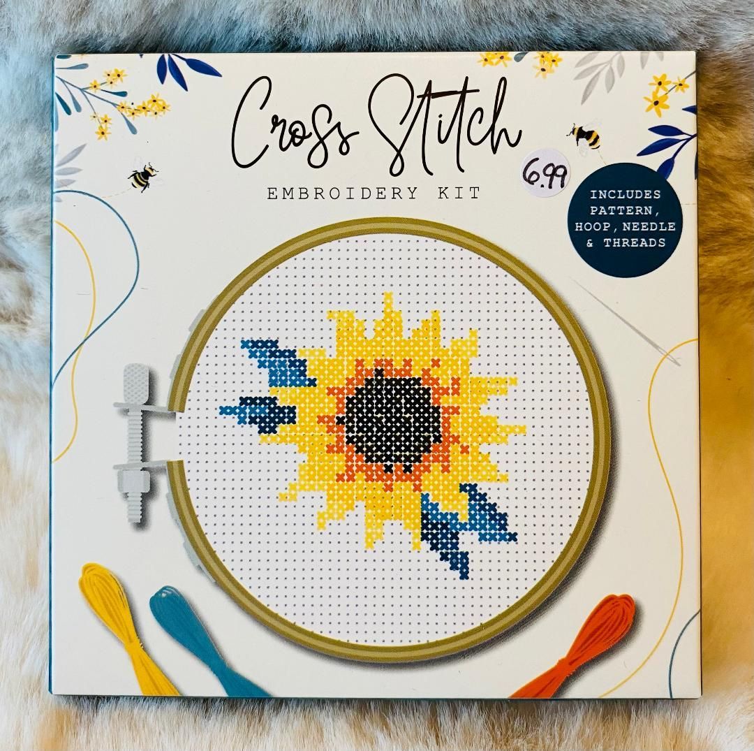 'Sunflower' Cross Stitch