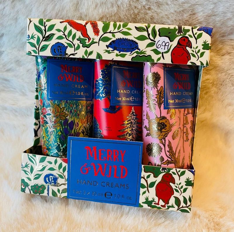 'Merry & Wild' Hand Cream Trio