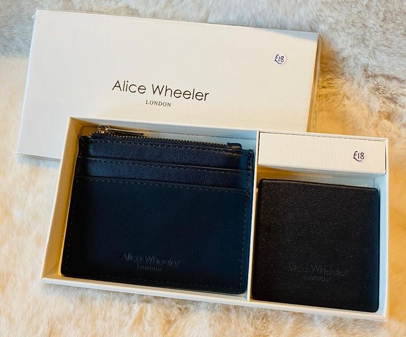 Navy 'Purse/Compact' Set