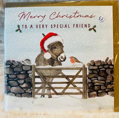 'Friend/Donkey' Card