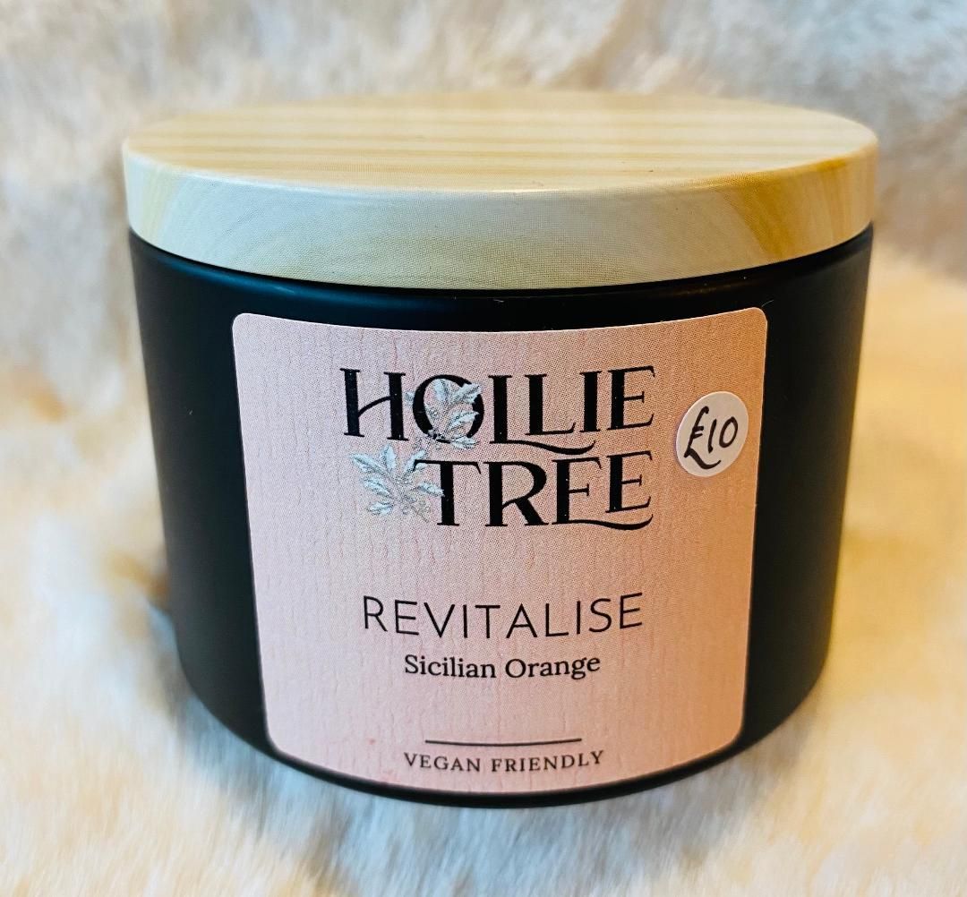 'Revitalise' Tin Candle