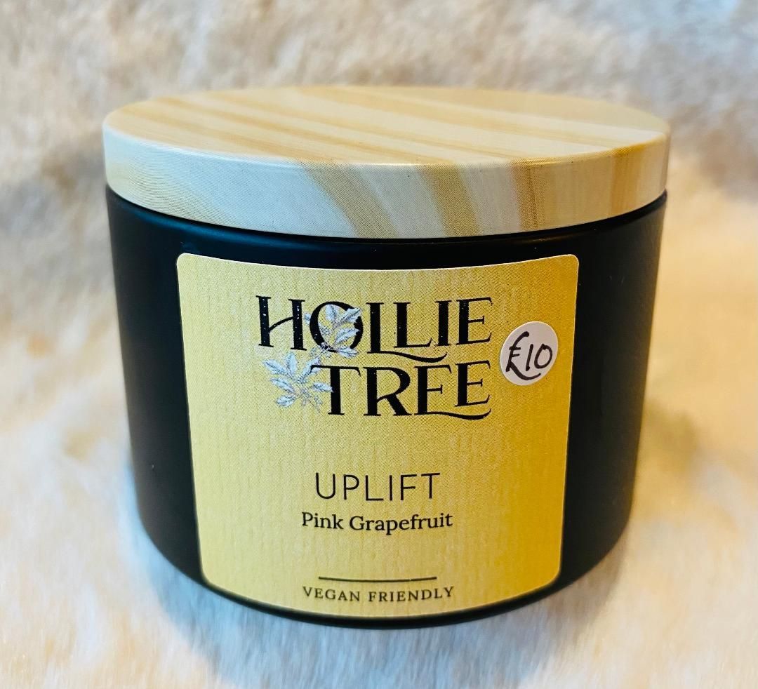 'Uplift' Tin Candle