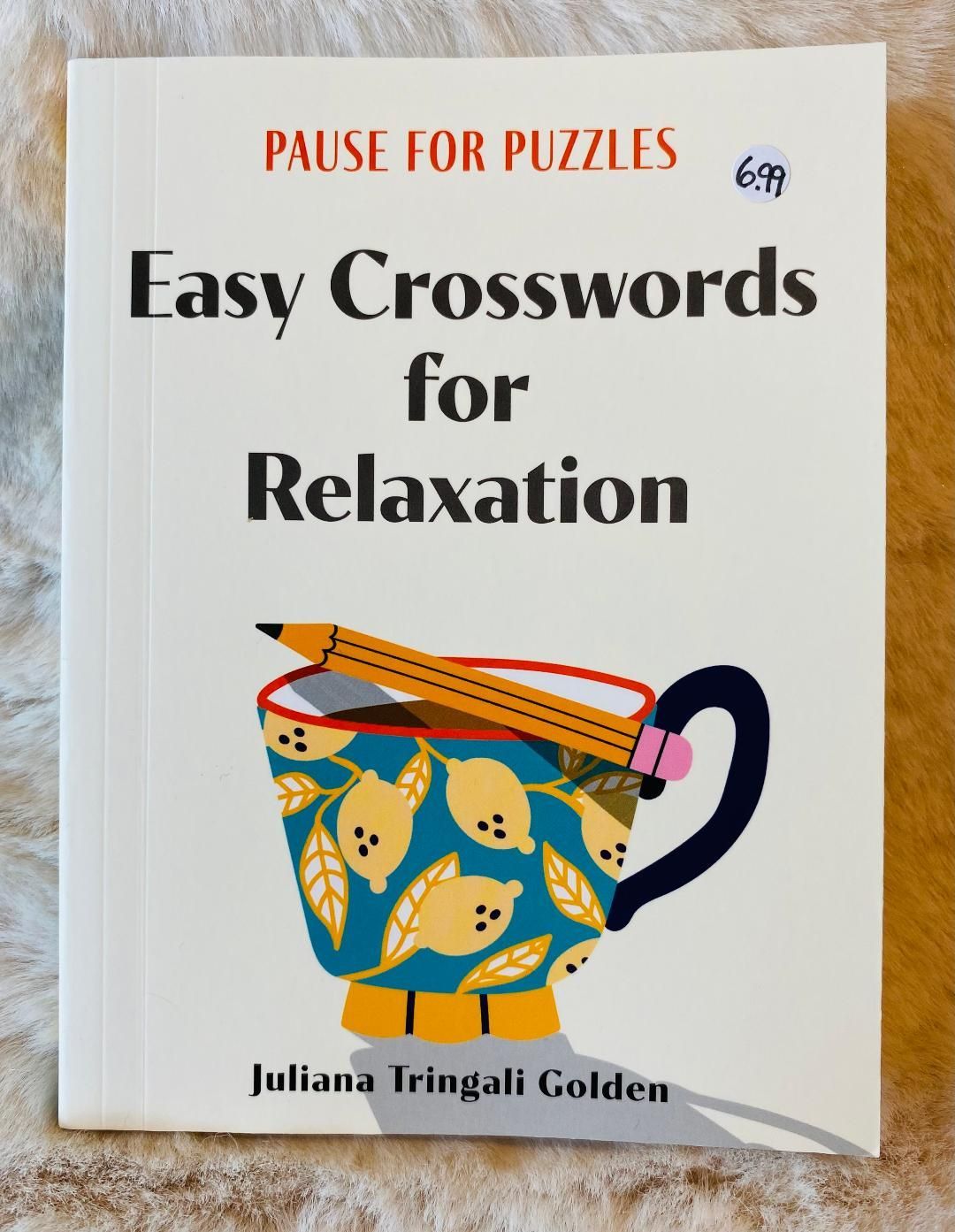 'Easy Crosswords For Relaxation' Book