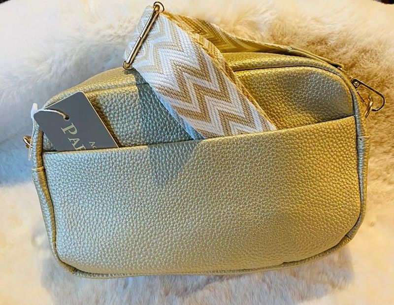 Gold 'Crossbody' Bag