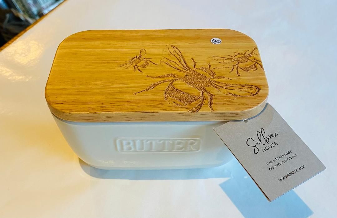 'Bees' Butter Dish