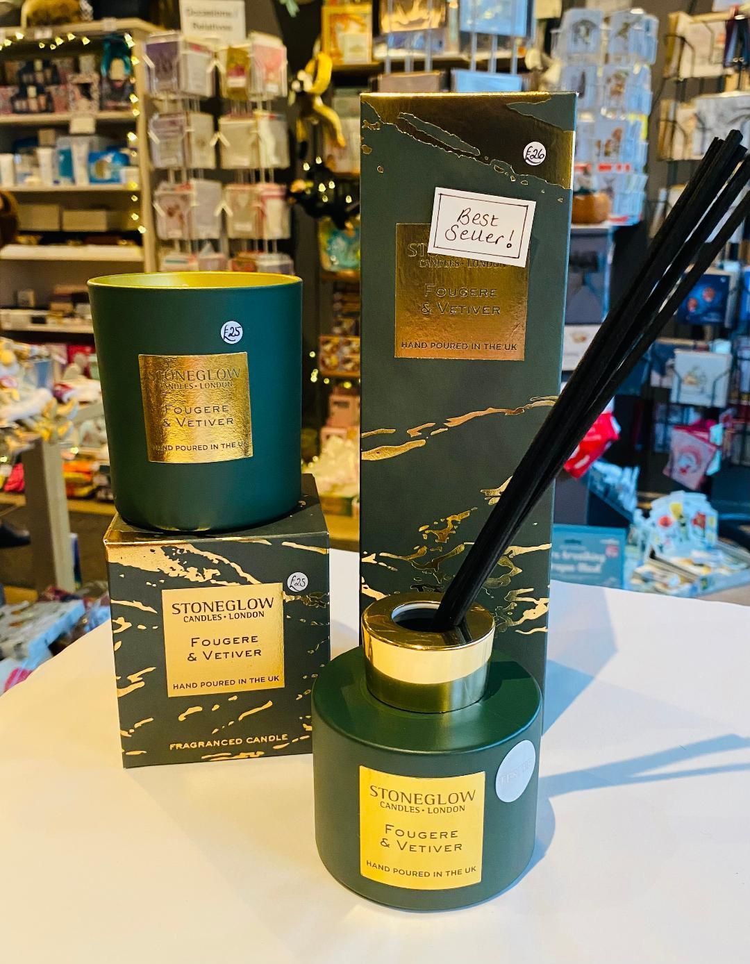 'Fougere & Vetiver' Luxury Reed Diffuser