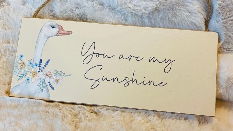 'You Are My Sunshine' Plaque