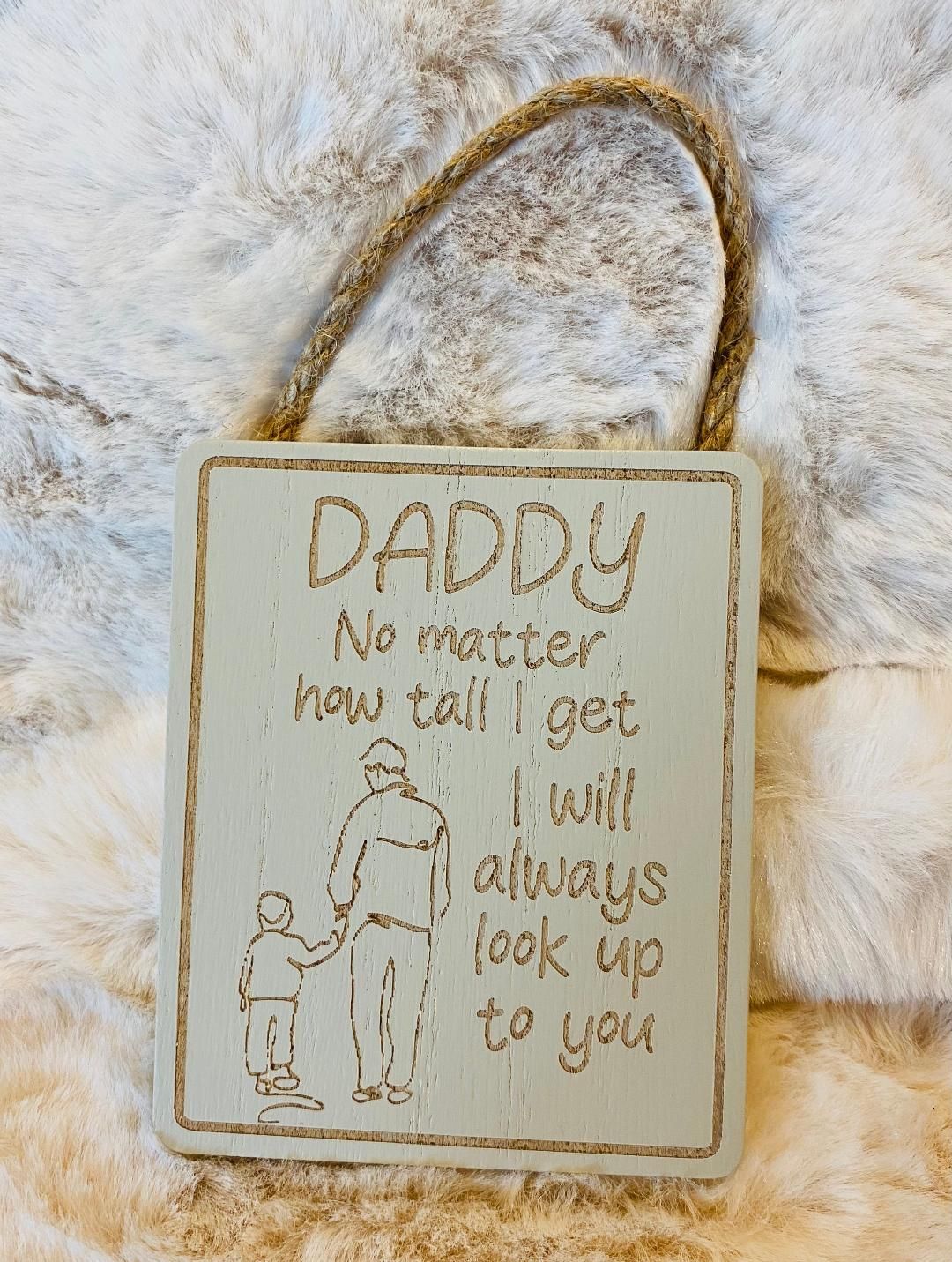 'Daddy/Boy' Hanger