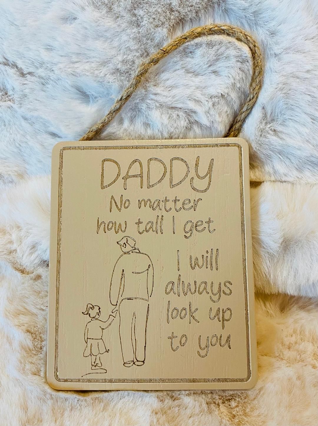 'Daddy/Girl' Hanger