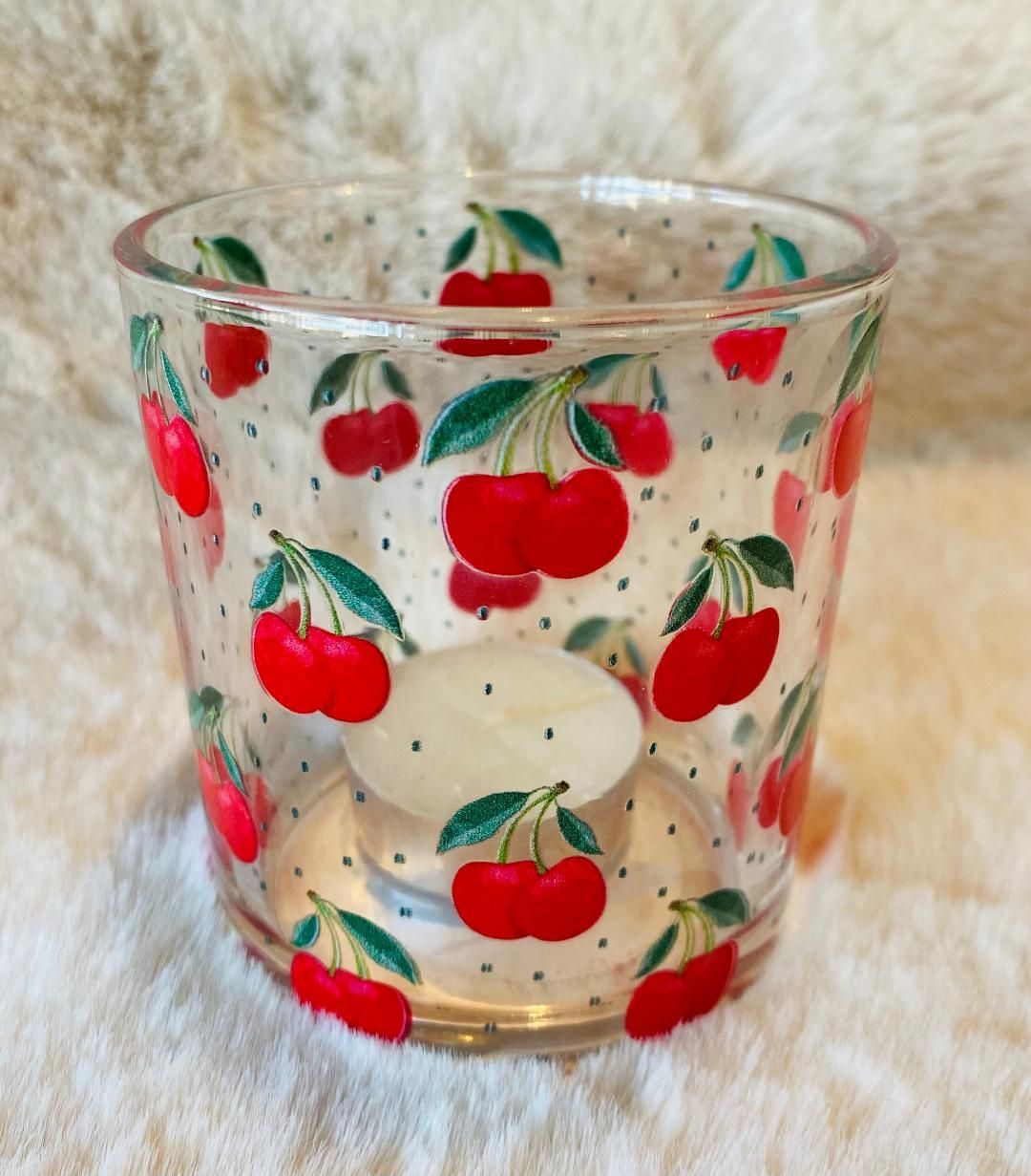 'Cherries' T.Light Holder