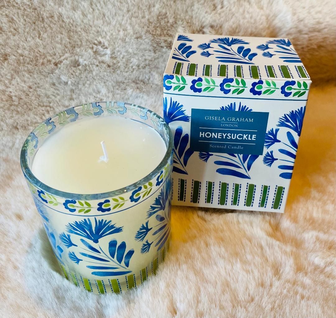 'Country Flowers' Boxed Candle