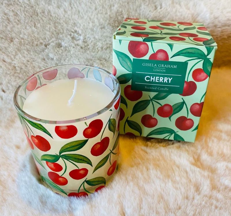 'Cherries' Gift Boxed Candle