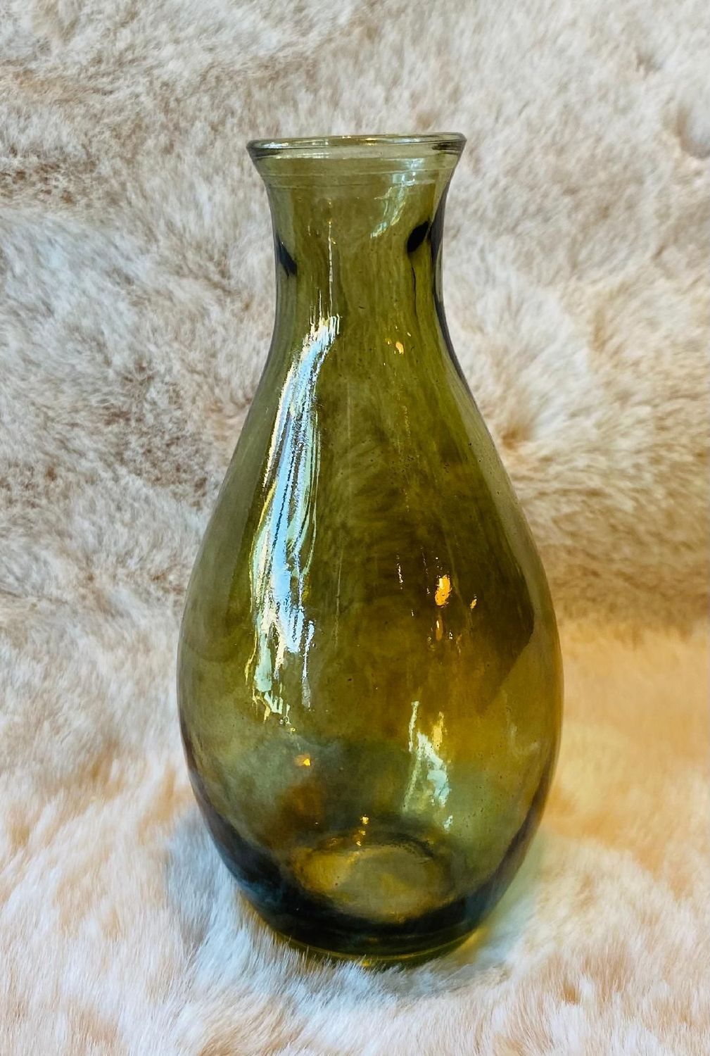 Green 'Tall Bud Vase'