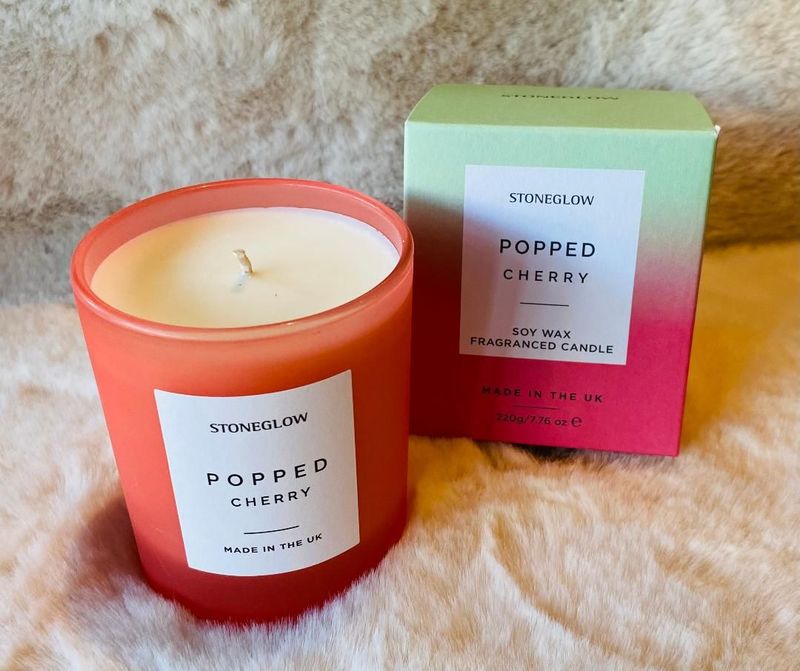 'Popped Cherry' Luxury Soy Candle