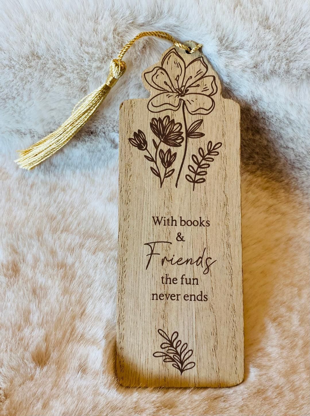 'Books/Friends' Bookmark