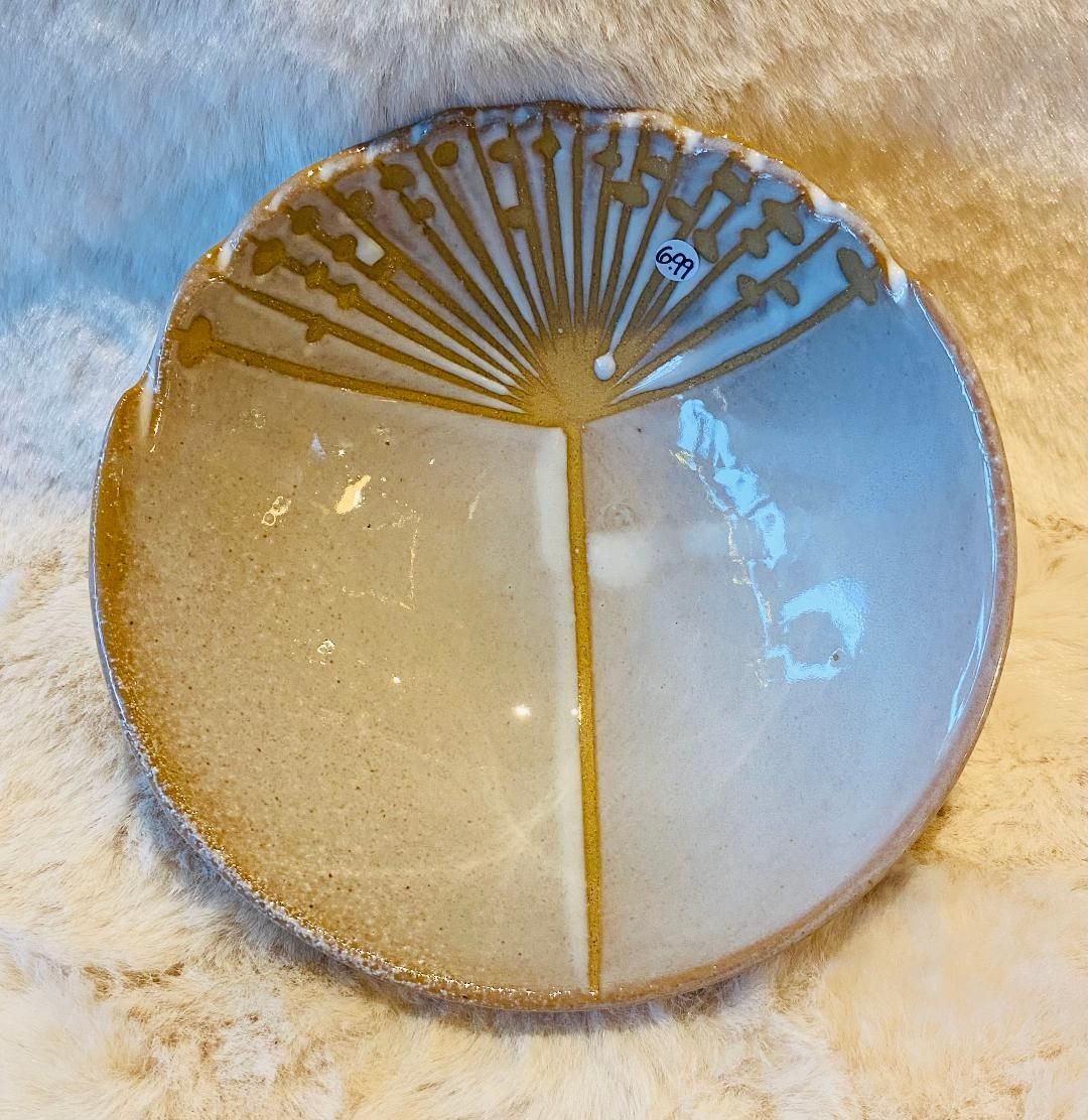 White 'Seed Head' Bowl