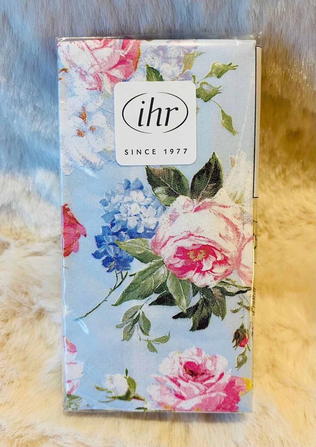 'English Roses' Pocket Tissues