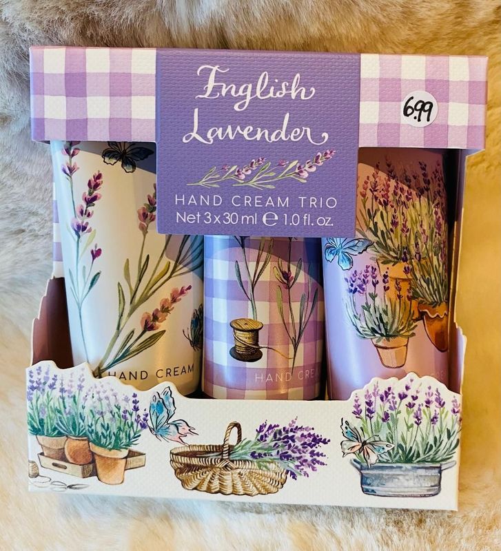 'English Lavender' Hand Cream Trio