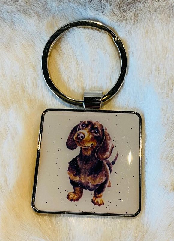 Wrendale 'Dacshund' Keyring