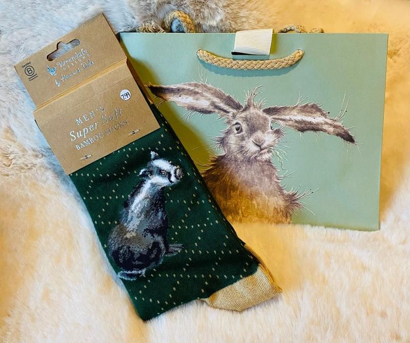 Wrendale 'Badger Men's Socks