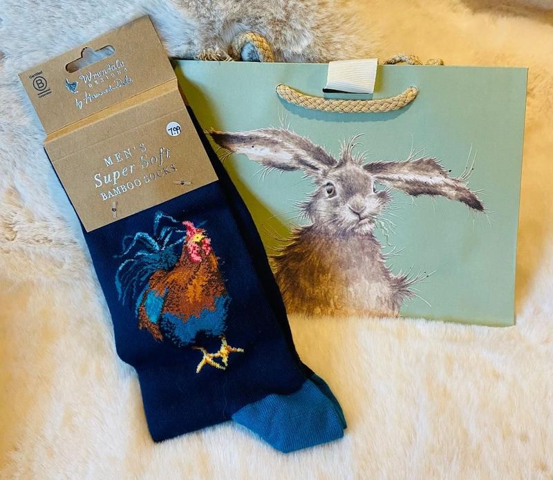 Wrendale 'Cockerel' Men's Socks