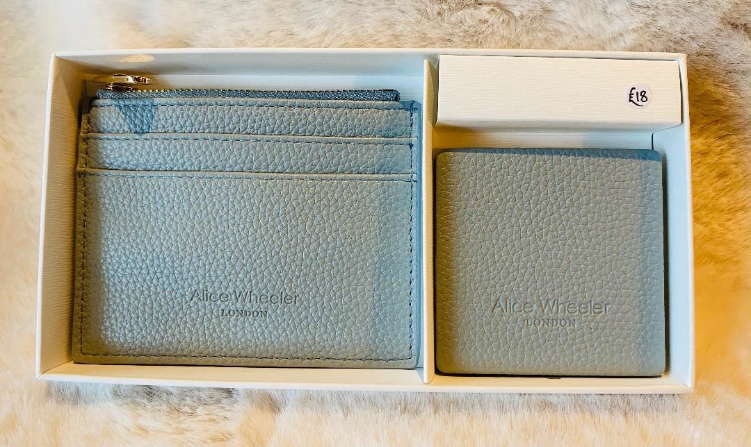'Purse/Compact' Set - Duck Egg