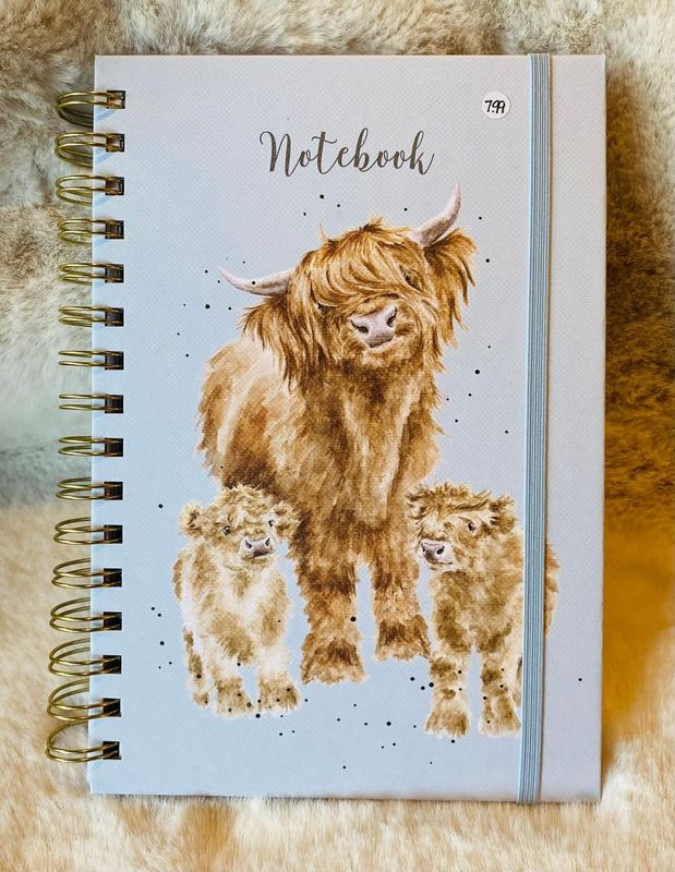 Wrendale 'Highland Cow'  Notebook