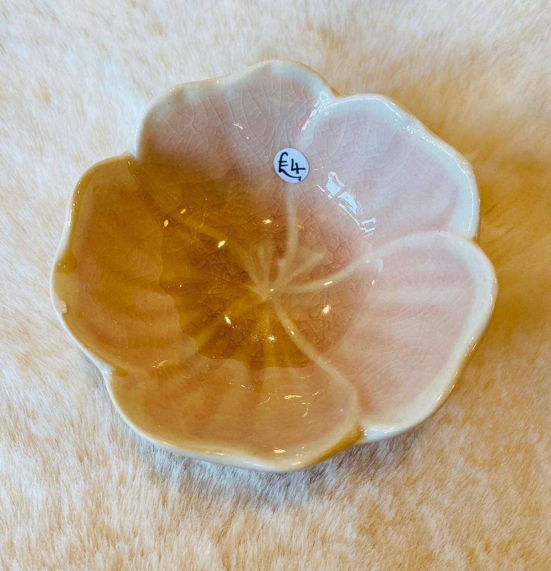 Pink 'Flower' Mini Dish