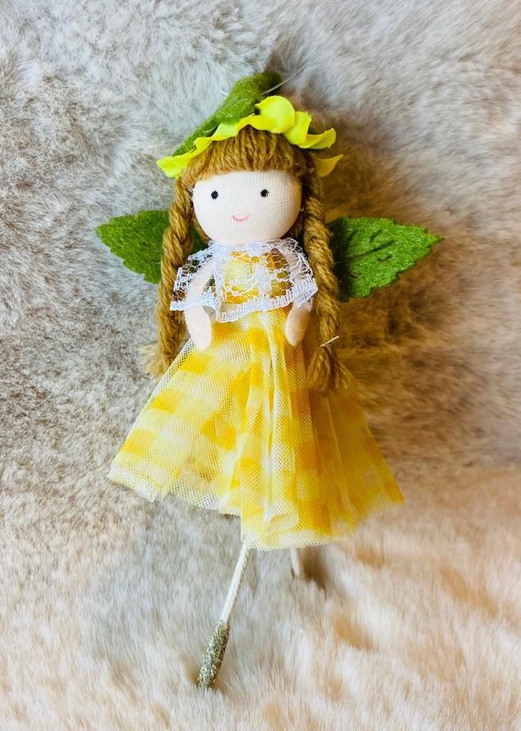 Yellow 'Pixie' Doll