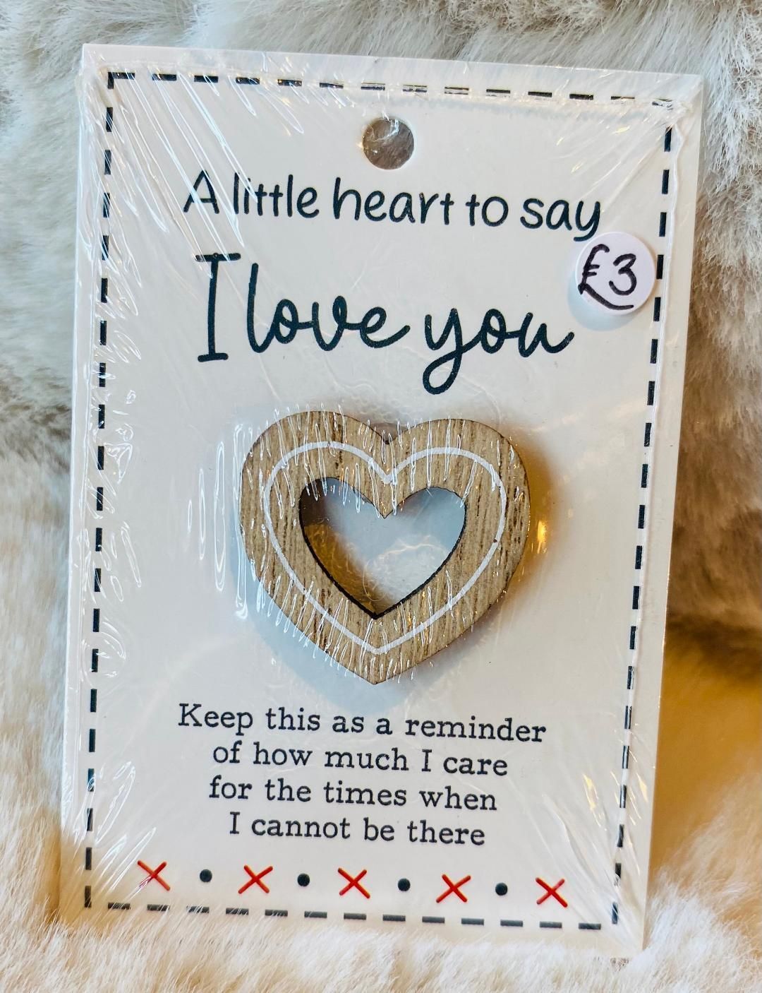 'I Love You' Pocket Hug