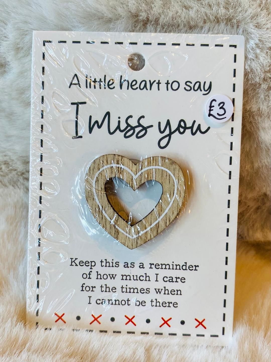 'I Miss You' Pocket Hug