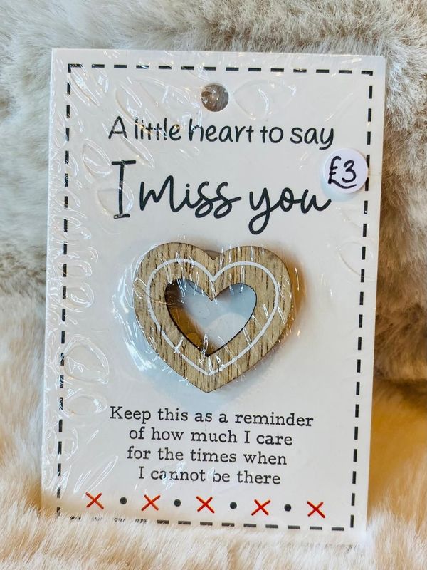 'I Miss You' Pocket Hug