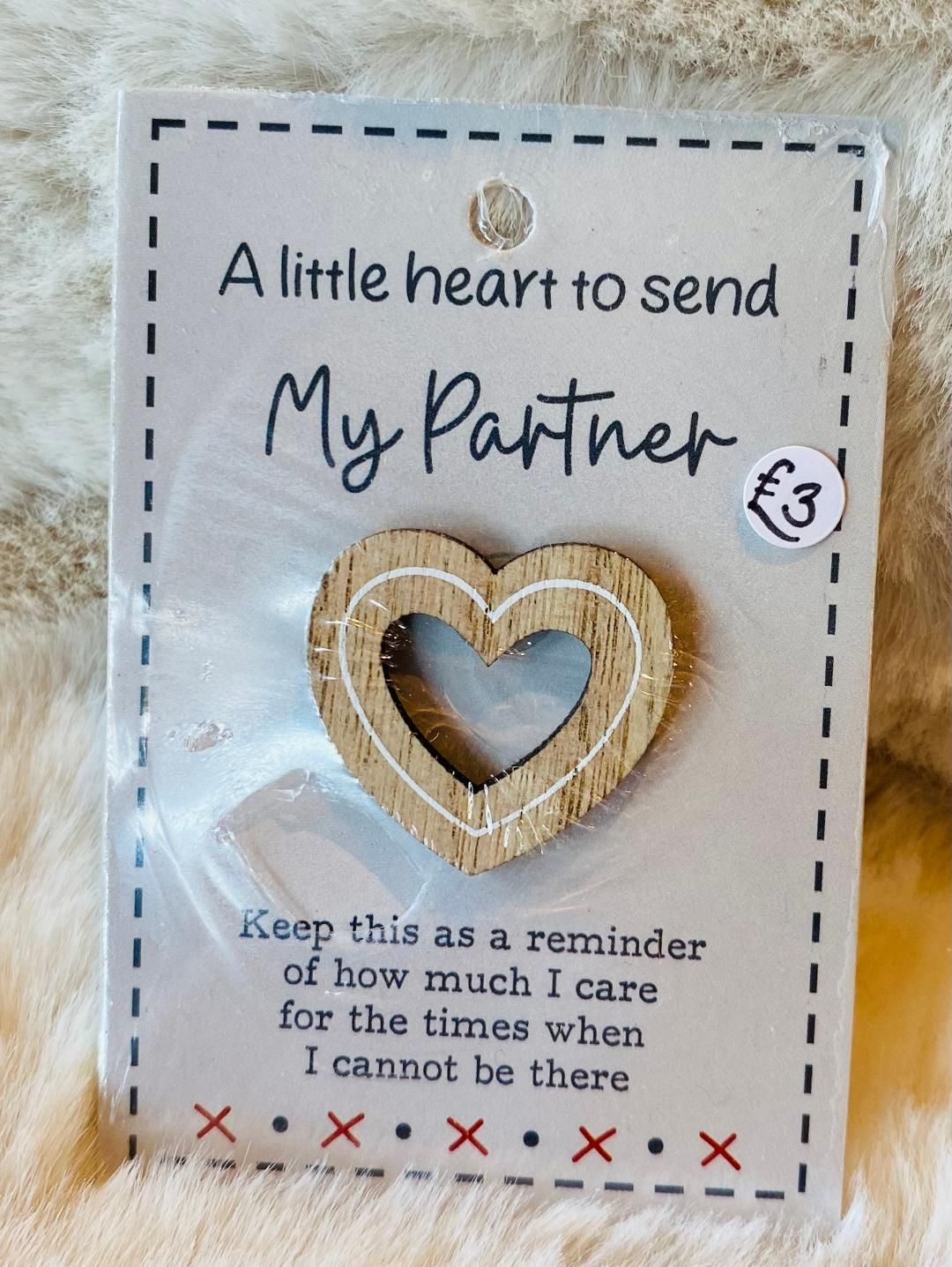 'My Partner' Pocket Hug