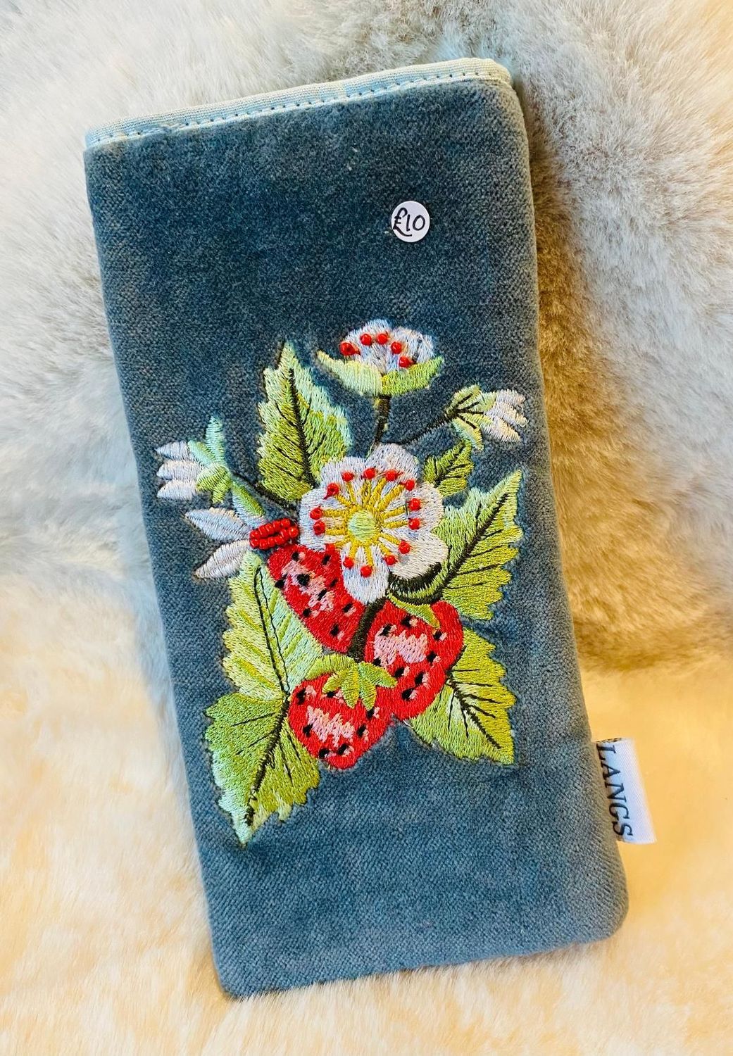'Strawberries' Glasses Case