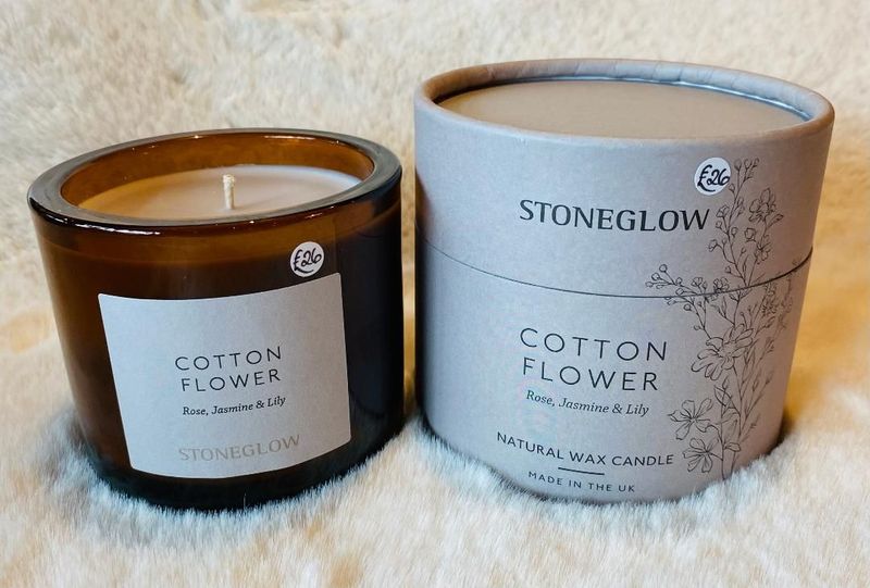 'Cotton Flower' Luxury Candle