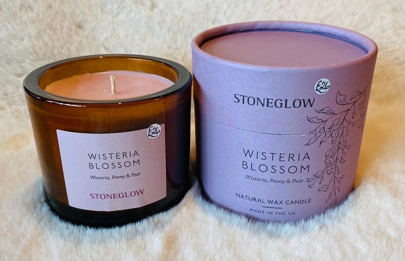 'Wisteria Blossom' Luxury Candle