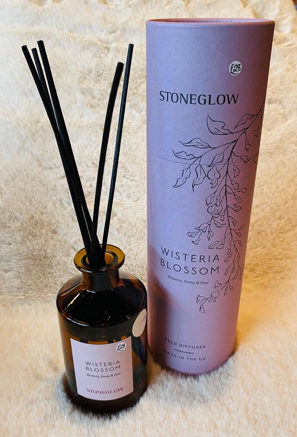 'Wisteria Blossom' Luxury Reed Diffuser